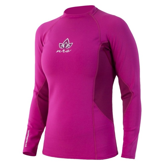 Nrs Tops - NRS Women's HydroSkin 0.5 Long-Sleeve Shirt in Pink Size XL